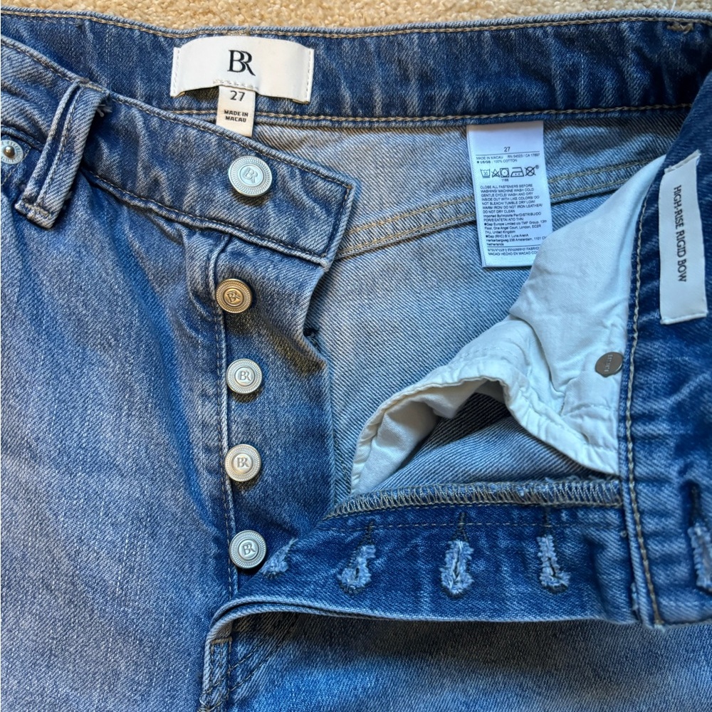 Banana Republic High Rise  Jeans - Classic Blue - Picture 4 of 11